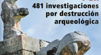 Destrucción y robo del patrimonio arqueológico nacional