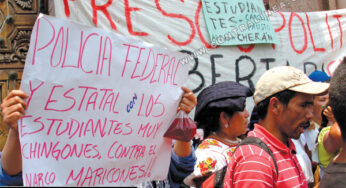 Michoacán, el embate contra los estudiantes