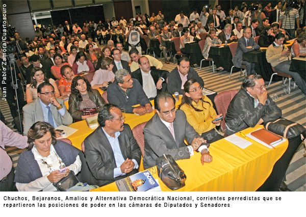 Tribus perredistas en el Congreso dicen adiós a López Obrador