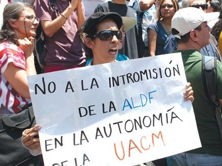 UACM se niega a recibir recomendación de derechos humanos