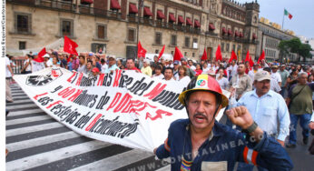 La entrega de la fibra óptica de Luz y Fuerza del Centro y de la CFE