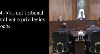 Magistrados del Tribunal Electoral, la obscenidad del dispendio