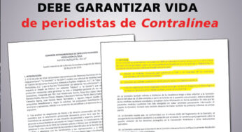 Estado mexicano debe proteger a periodistas de Contralínea: CIDH