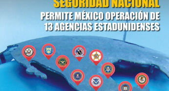 México, en manos de 13 agencias estadunidenses