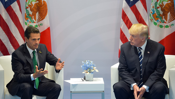 Trump amenaza la seguridad nacional de México