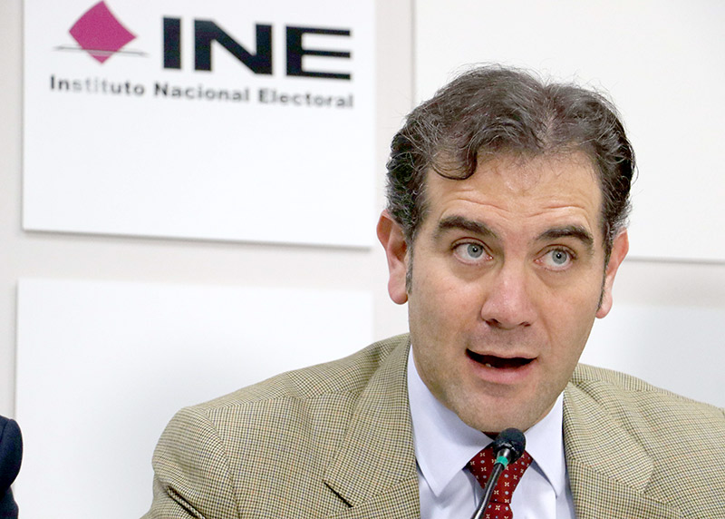 INE Lorenzo Córdova Consejero Presidente del Consejo General del INE