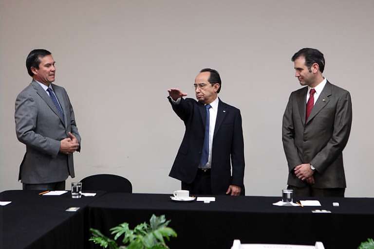 Eduardo Gurza Curiel durante su toma de protesta como titular de la Unidad Técnica de Fiscalización del INE / Cuartoscuro