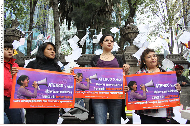 Atenco 5 años, mujeres en resietncia frente a la tortura sexua