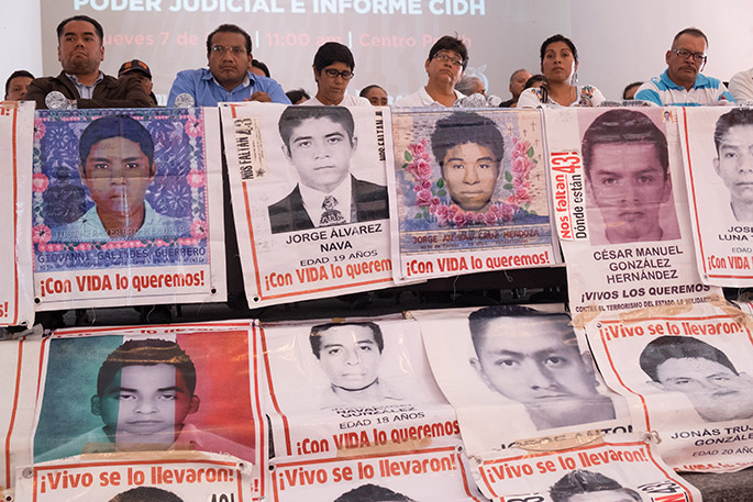 Ayotzinapa, el más emblemático caso de desaparición forzada en México: ONU