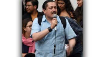 Por quinta ocasión, maestros se manifiestan en rectoría de la UNAM