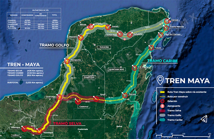 El Tren Maya: sin consulta, atropello a las comunidades indígenas