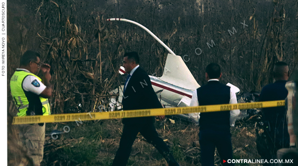 Concluyen trabajos in situ de canadienses por avionazo de gobernadora de Puebla