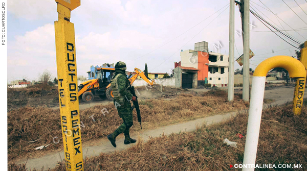 Ejército identifica 1 mil 648 tomas clandestinas en ductos de Pemex