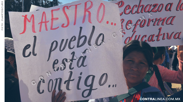 Celebra López Obrador “cancelación” de la reforma educativa