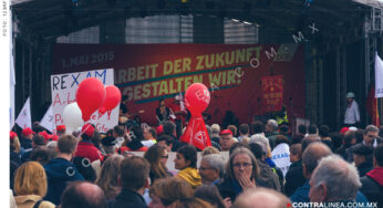 Berlín: la marcha de pascua por la paz y contra la guerra