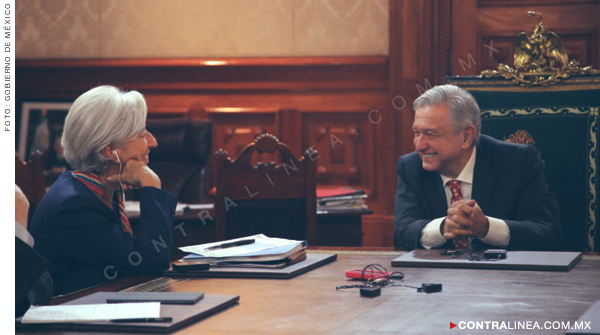 AMLO habló con Lagarde de la “variable” económica de la corrupción