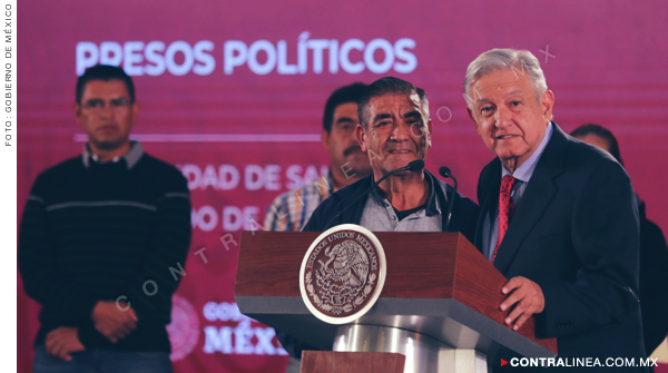 Habrá mayor celeridad en libertad a presos políticos: AMLO