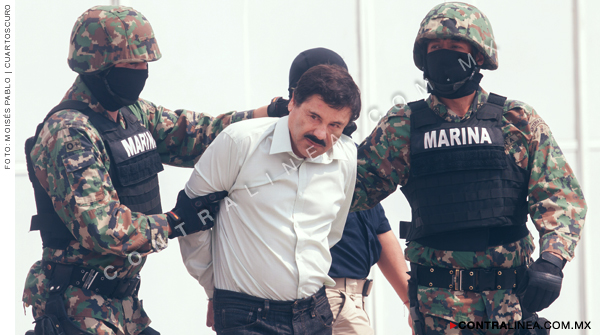 El Chapo Guzmán, insignia de la intervención estadunidense en México