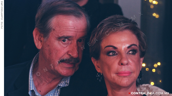 Marta Sahagún y Vicente Fox