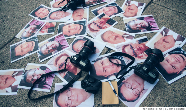 fotos de periodistas que han sufrido agresiones