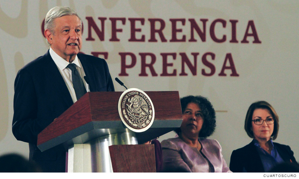 Violencia contra las mujeres, asunto de atención prioritaria: AMLO