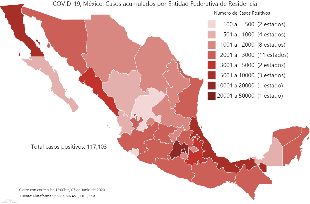 Covid-19: 3 mil 484 casos confirmados y 188 defunciones, registradas en las últimas 24 horas