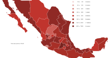 6 mil 751 casos nuevos y 729 muertes de Covid-19 en últimas 24 horas