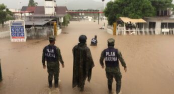 Por tormentas tropicales, Semar despliega 3.5 mil elementos y 450 unidades