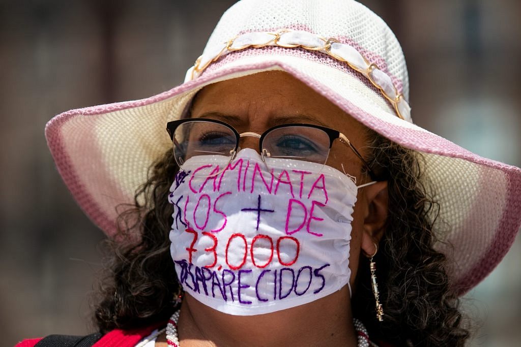 Caminata por los desaparecidos