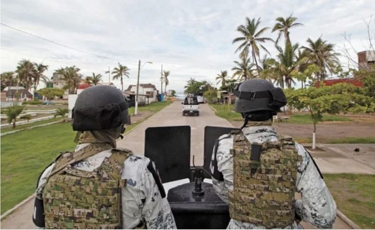 En Chiapas hay 14 mil hombres desplegados del Ejército, Marina Armada de México y la Guardia Nacional