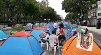 Frenaaa tiene garantizado su derecho de manifestación: AMLO