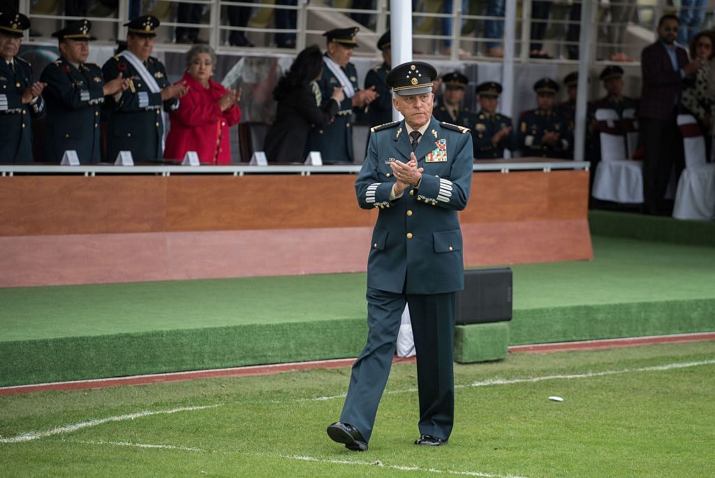 Fotografía del general Salvador Cienfuegos