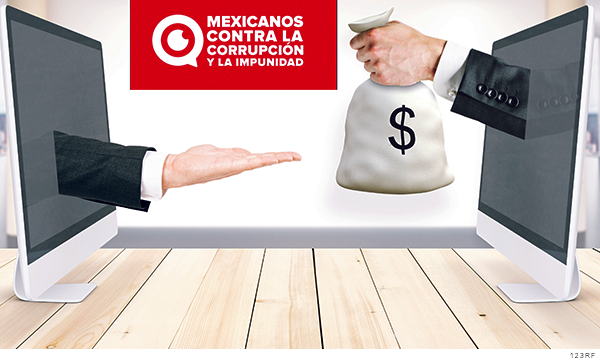 Caso de corrupción en Mexicanos contra la Corrupción