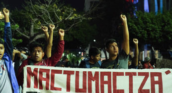 Teteles, Mactumactzá… Normales rurales en pie de lucha