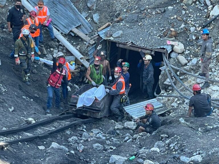 Rescate de minero en la mina Micarán