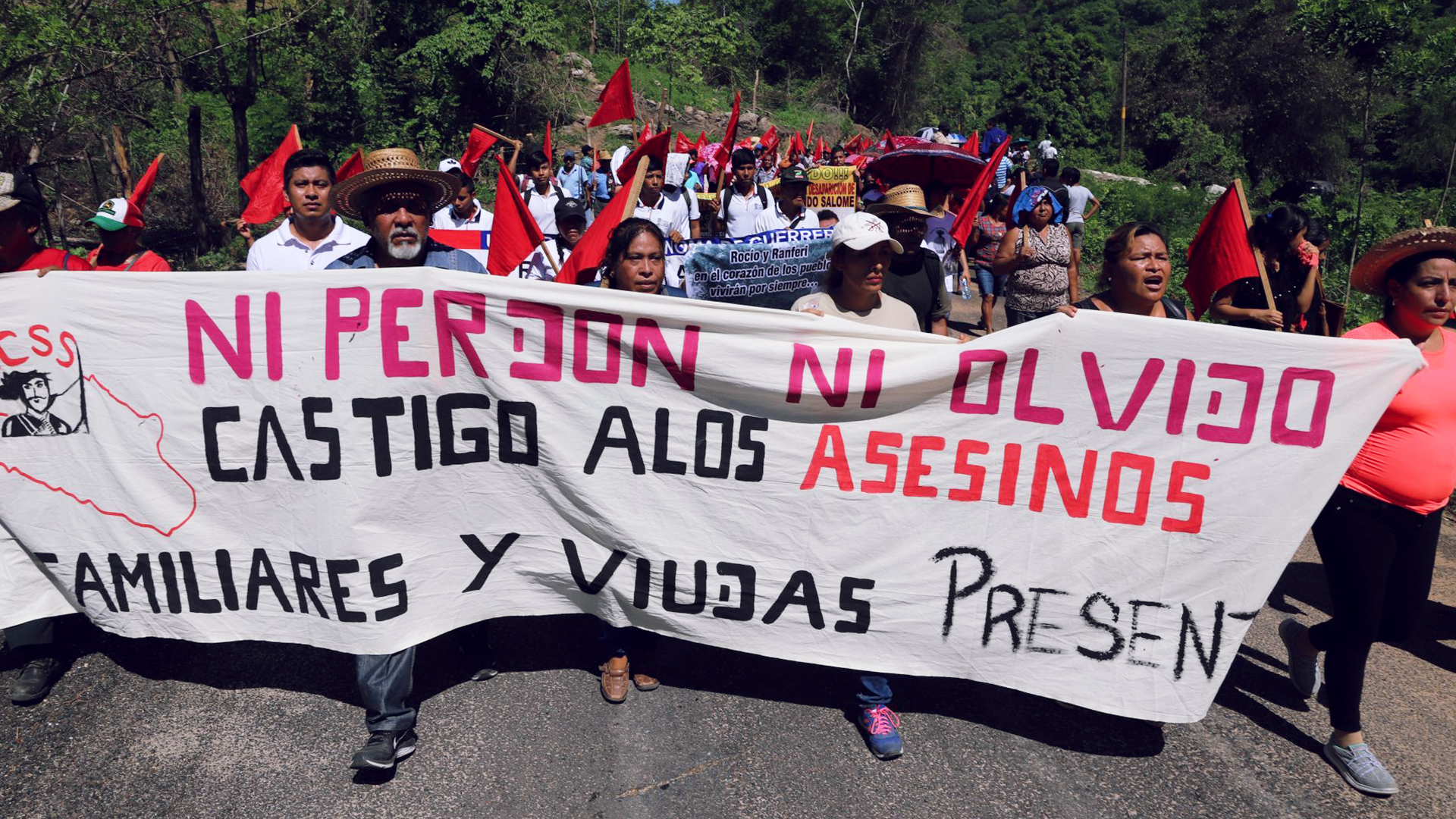 Manifestación por la Masacre de Aguas Blancas, Guerrero