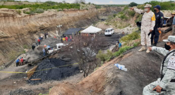 Rescatan sin vida a uno de los siete mineros atrapados en mina de Múzquiz