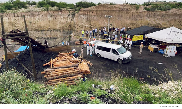 Rescate de mineros en Múzquiz, Coahuila