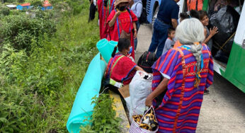 Llegan primeras familias, víctimas de desplazamiento forzado, a la región de Copala, Oaxaca