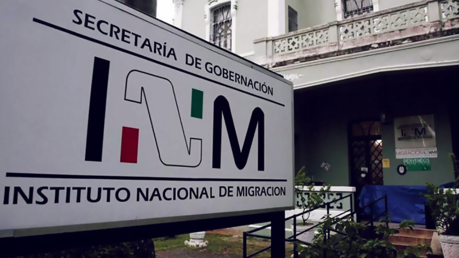 instalaciones del Instituto Nacional de Migración