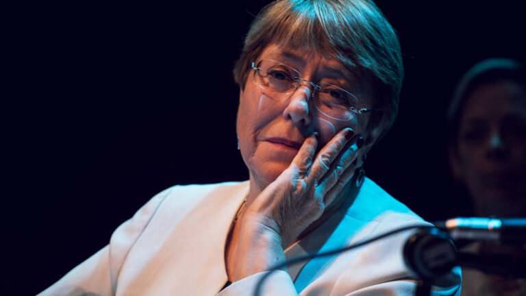 La Alta Comisionada de la ONU Michelle Bachelet