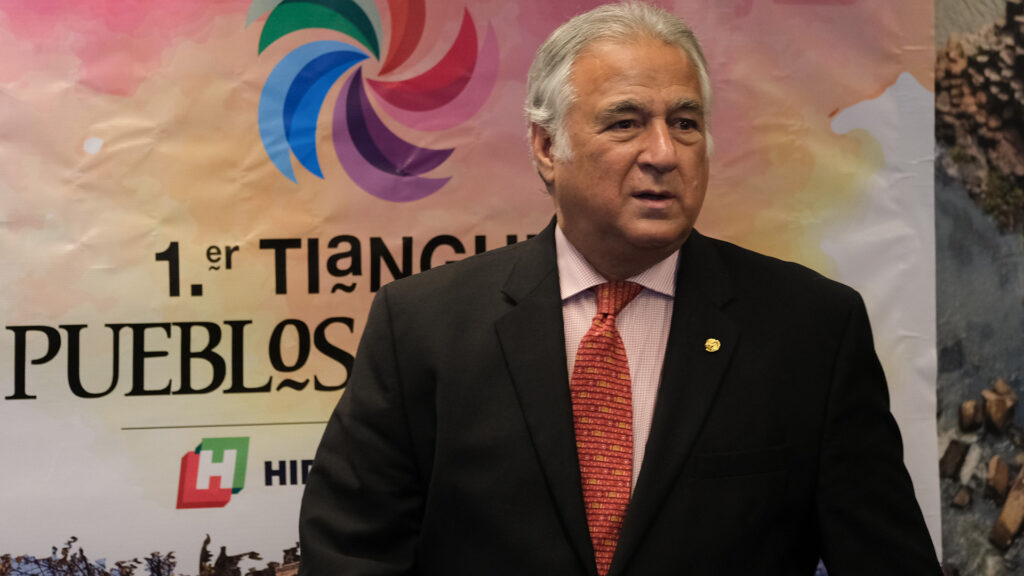 Imagen de el titular de la Secretaría de Turismo (Sectur), Miguel Torruco Marqués.