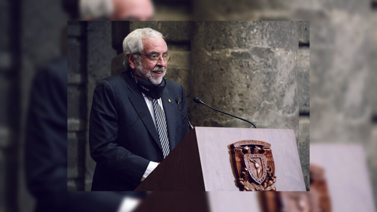 Enrique Graue Wiechers, rector de la Universidad Nacional Autónoma de México (UNAM),