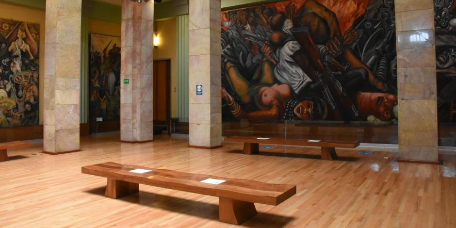 imagen de una sala del Museo del Palacio de Bellas Artes