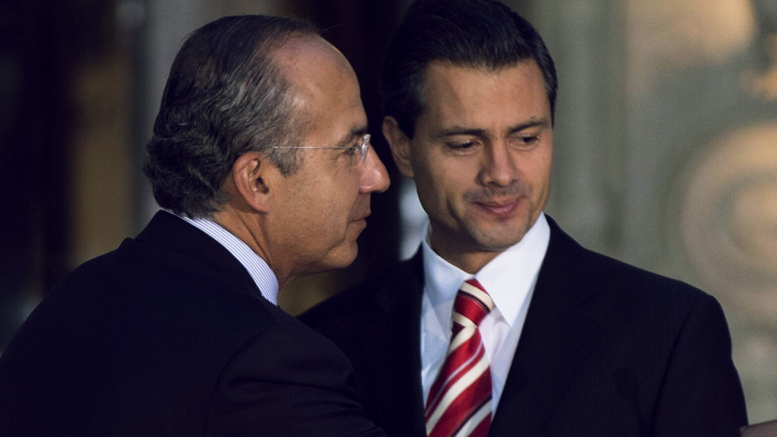 Expresidentes Calderón y Peña