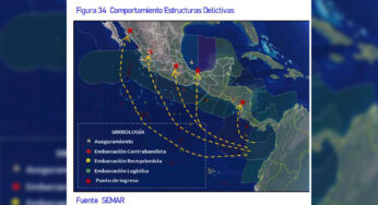 Litorales de México, claves para el narcotráfico internacional