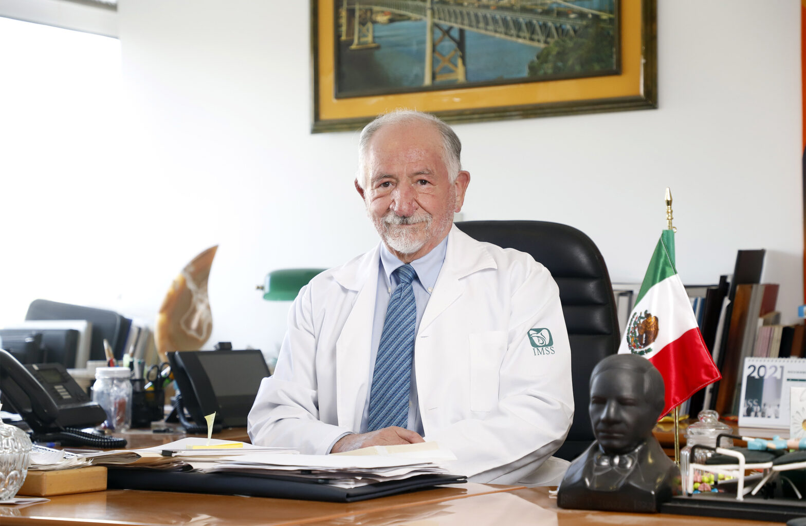 doctor Felipe Cruz Vega, titular de la Coordinación de Proyectos Especiales en Salud del IMSS