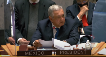 En la ONU, AMLO propone cobrar 4% a las 1 mil personas más ricas del planeta