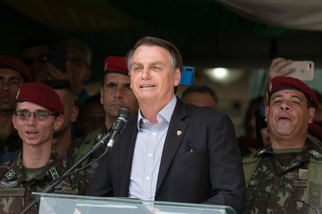 Jair Bolsonaro, presidente de Brasil