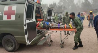 Trabajadores del Aeropuerto Felipe Ángeles sufren accidente